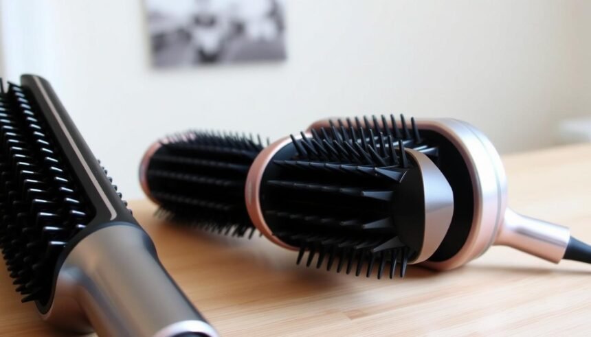 Hair Straightening Brushes