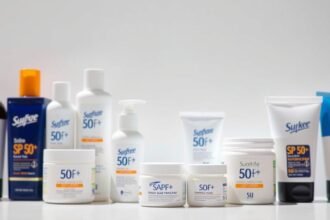 Sunscreens with SPF 50+