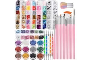 FANDAMEI Nail Art Decoration Kit