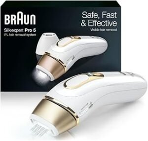 Braun IPL at Home Laser Hair Removal for Women and Men