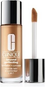 Clinique Beyond Perfecting Foundation + Concealer – Best Base for Full Face Makeup