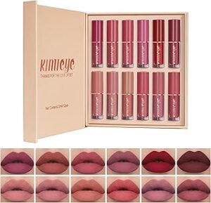 12 Colors Matte Liquid Lipstick Kit