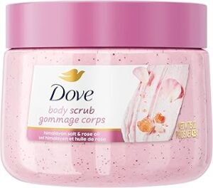 Dove Himalayan Salt & Rose Oil Body Scrub