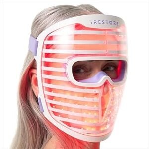 iRestore Red Light Therapy for Face – Anti-Aging LED Face Mask