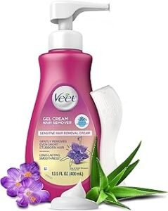 Veet Gel Hair Removal Cream Sensitive, 13.5 Ounce